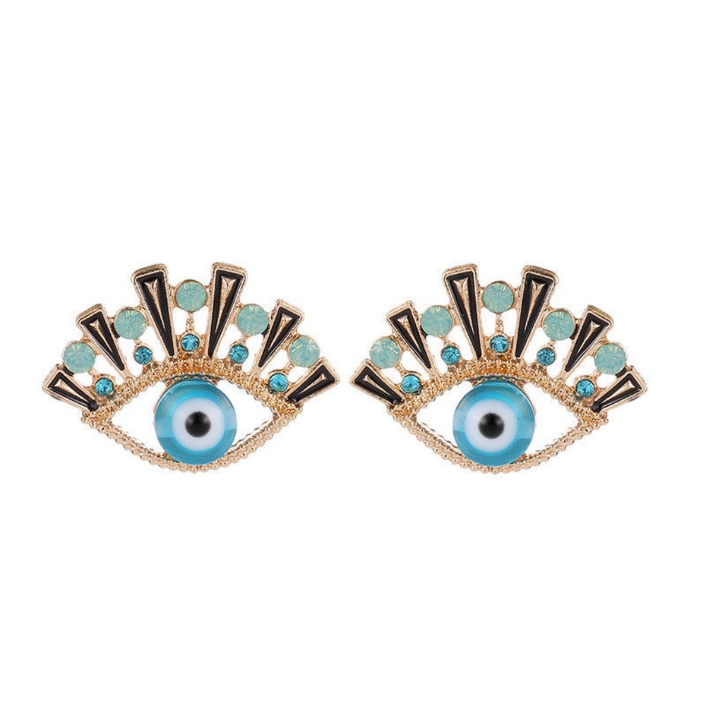 Evil Eye Stud Earring